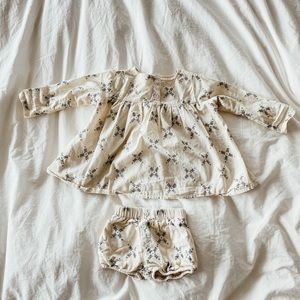 Riley and crew dress and bloomers